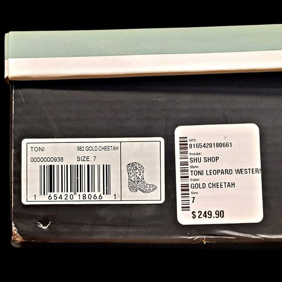 Shu Shop Toni Western Cheetah Boots - Picture 13 of 13